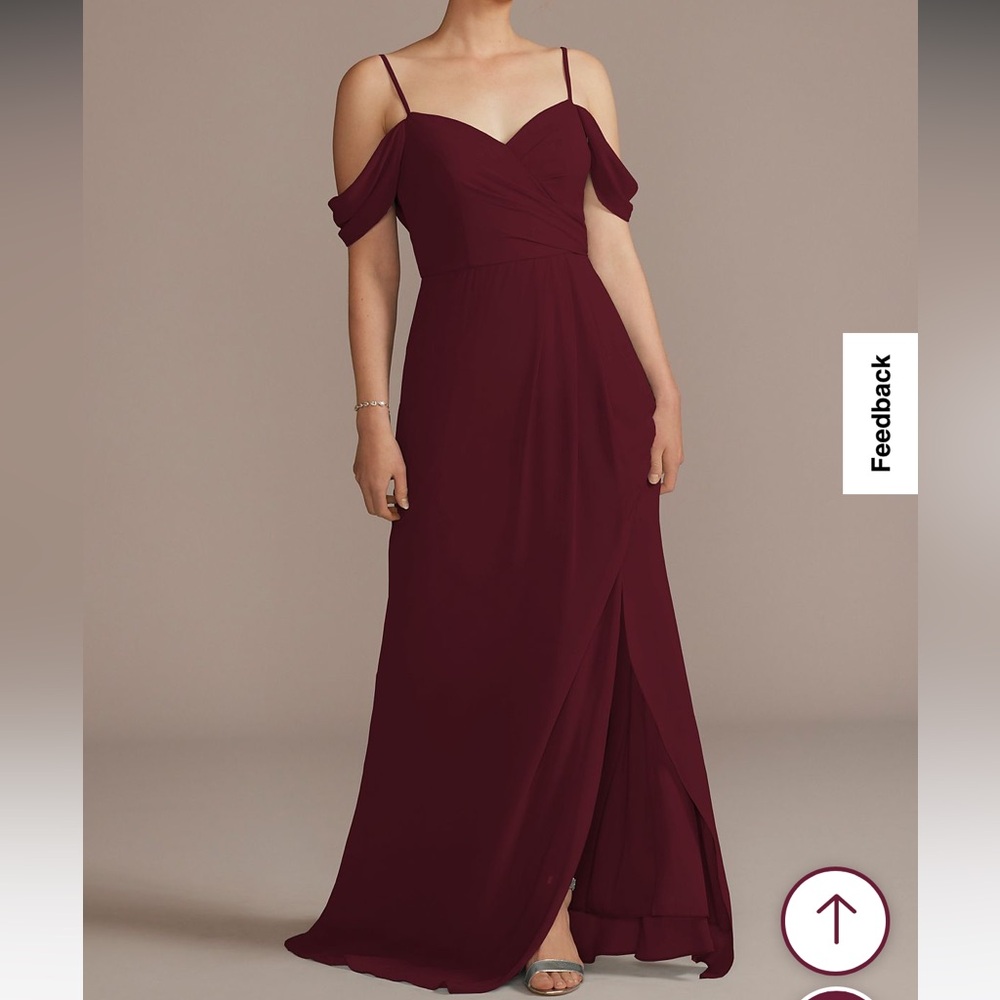 David’s Bridal bridesmaid dress